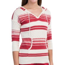 63%OFF レディースカジュアルセーター アベンチュラ服ベリーセーター - Vネック、七分袖（女性用） Aventura Clothing Newberry Sweater - V-Neck 3/4 Sleeve (For Women)画像